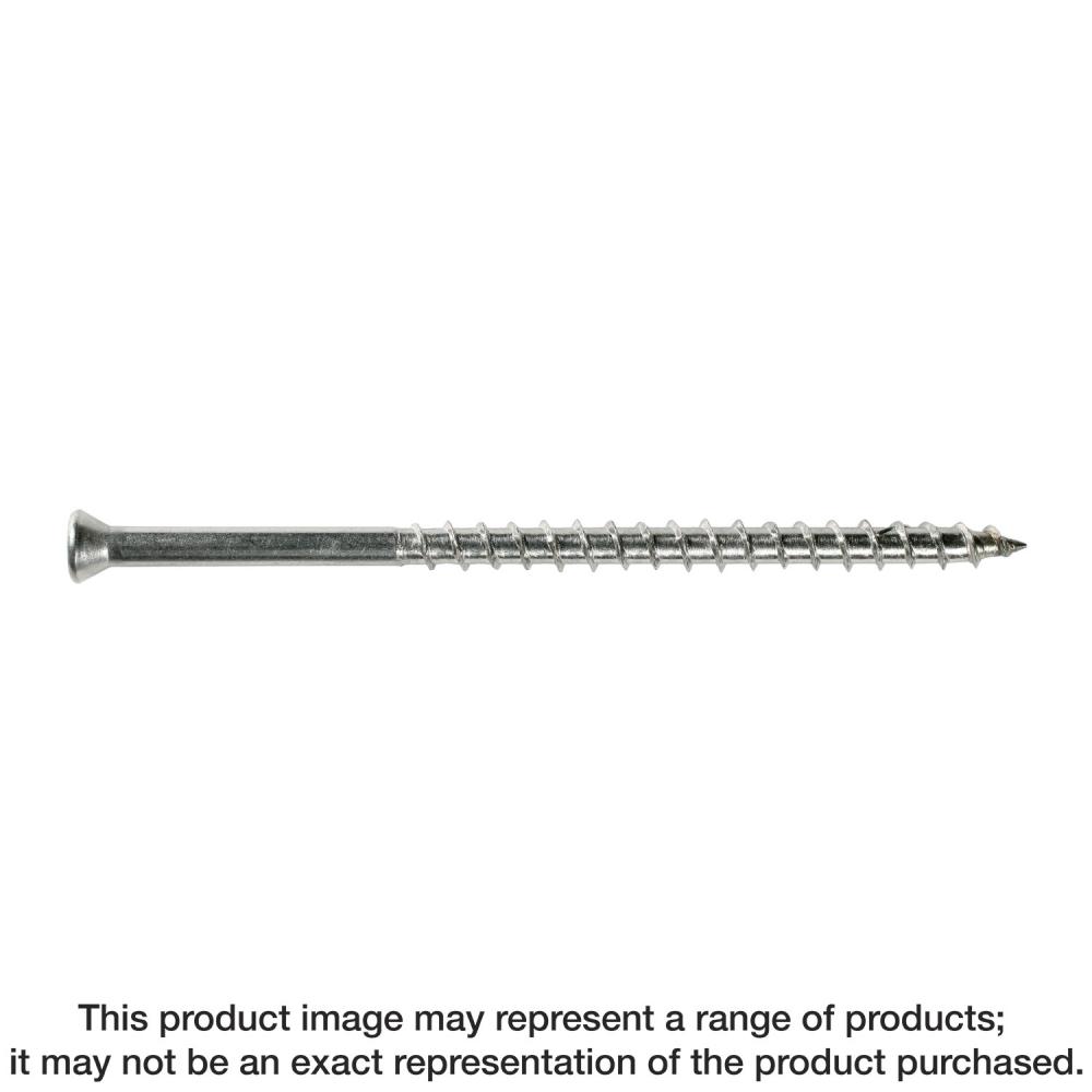 Trim-Head Screw, 6-Lobe Drive - #7 x 1-5/8 in. T-15 Type 316, Gray 01 (70-Qty)