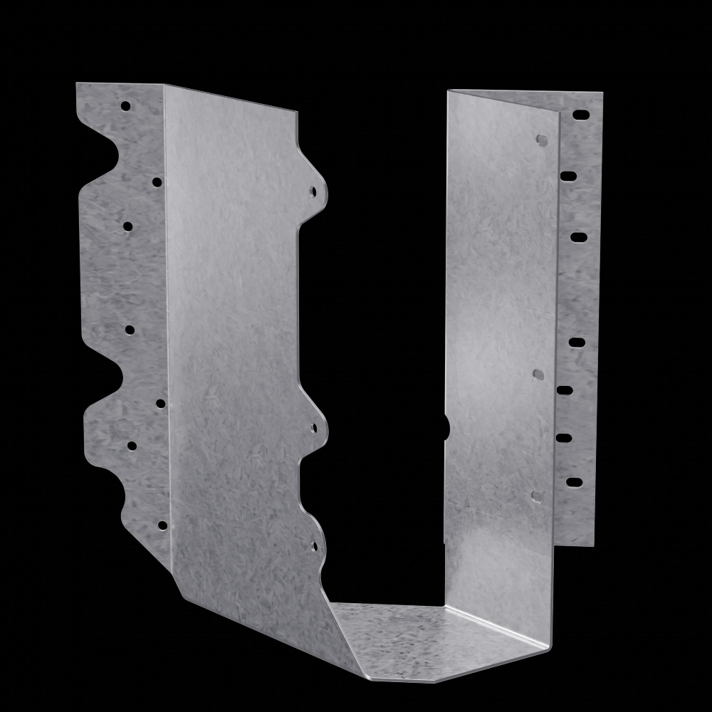 SUR ZMAX® Galvanized Joist Hanger for Double 2x10, Skewed Right