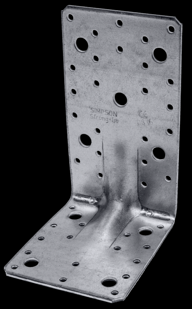 E 6-3/4 in. x 3-3/4 in. Angle Bracket for Cross-Laminated Timber