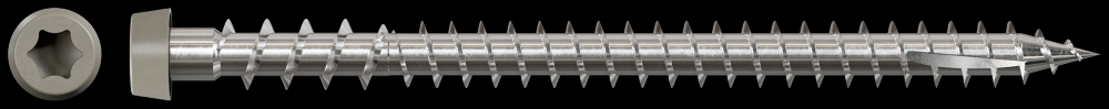 Deck-Drive™ DCU COMPOSITE Screw (Collated) - #10 x 2-3/4 in. Type 316, Gray (1000-Qty)