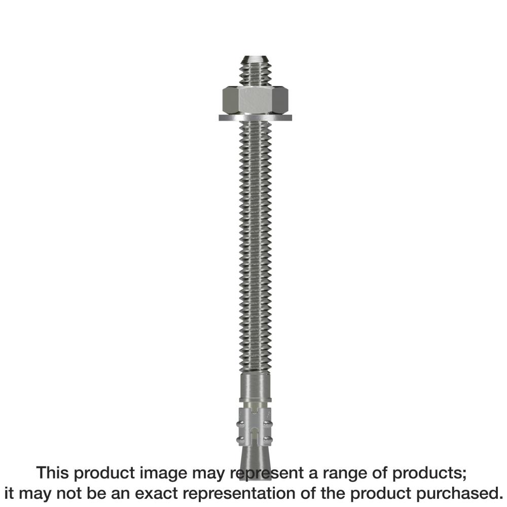 Strong-Bolt® 2 - 1/4 in. x 3-1/4 in. Type 304 Stainless-Steel Wedge Anchor (20-Qty)