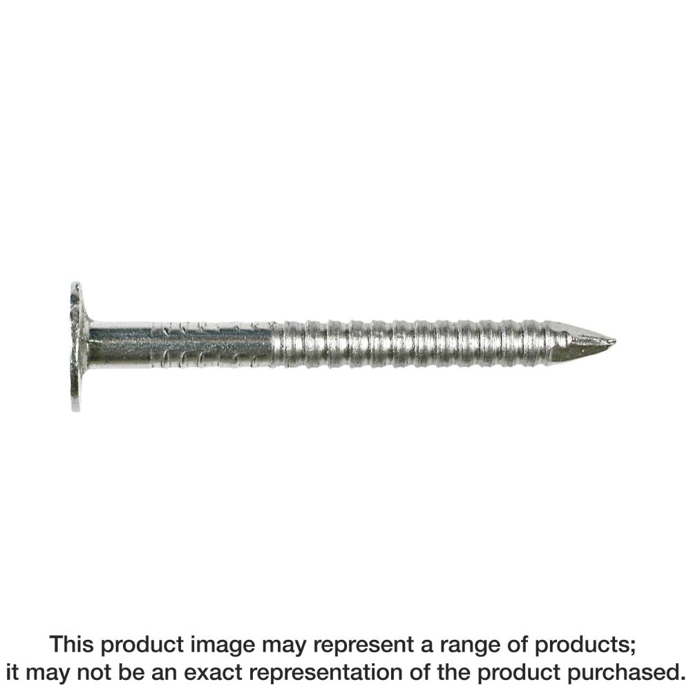 Roofing Nail, Annular Ring Shank - 1-1/2 in. x .131 in. Type 304 Stainless Steel (25 lb.)