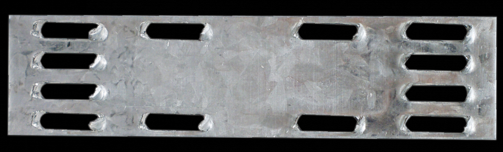 MP 1 in. x 4 in. 20-Gauge Galvanized Mending Plate