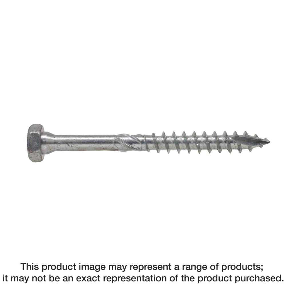 Strong-Drive® SDHR COMBO-HEAD Screw - 0.275 in. x 4 in., Blue Zinc (25-Qty)
