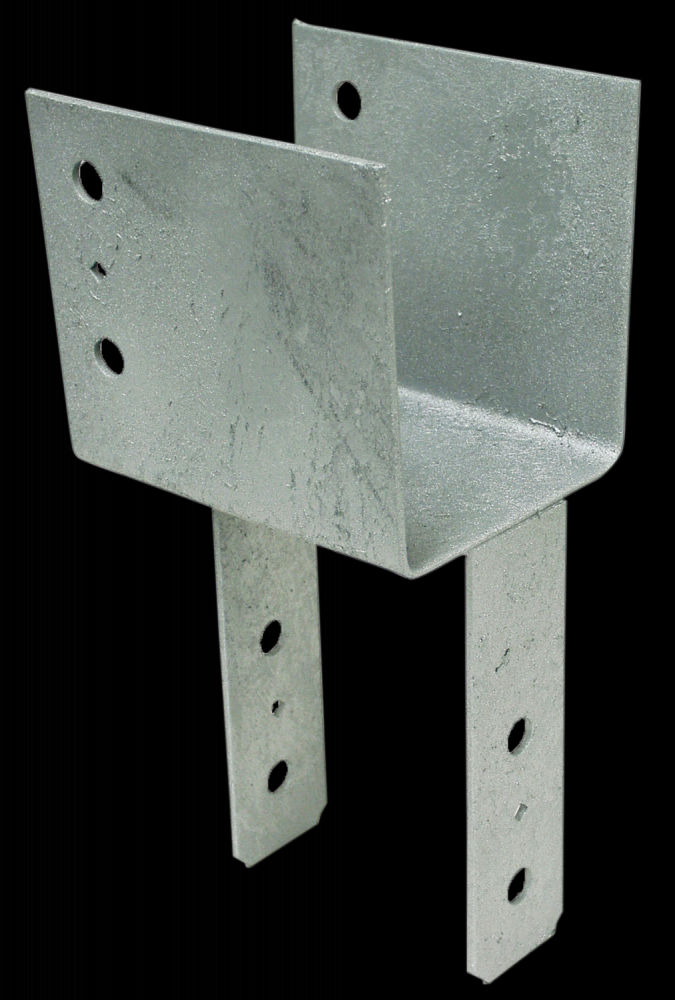 ECC Hot-Dip Galvanized End Column Cap for 6x Beam, 6x Post