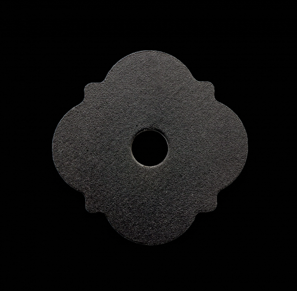 Outdoor Accents® Mission Collection® ZMAX®, Black Powder-Coated Decorative Washer