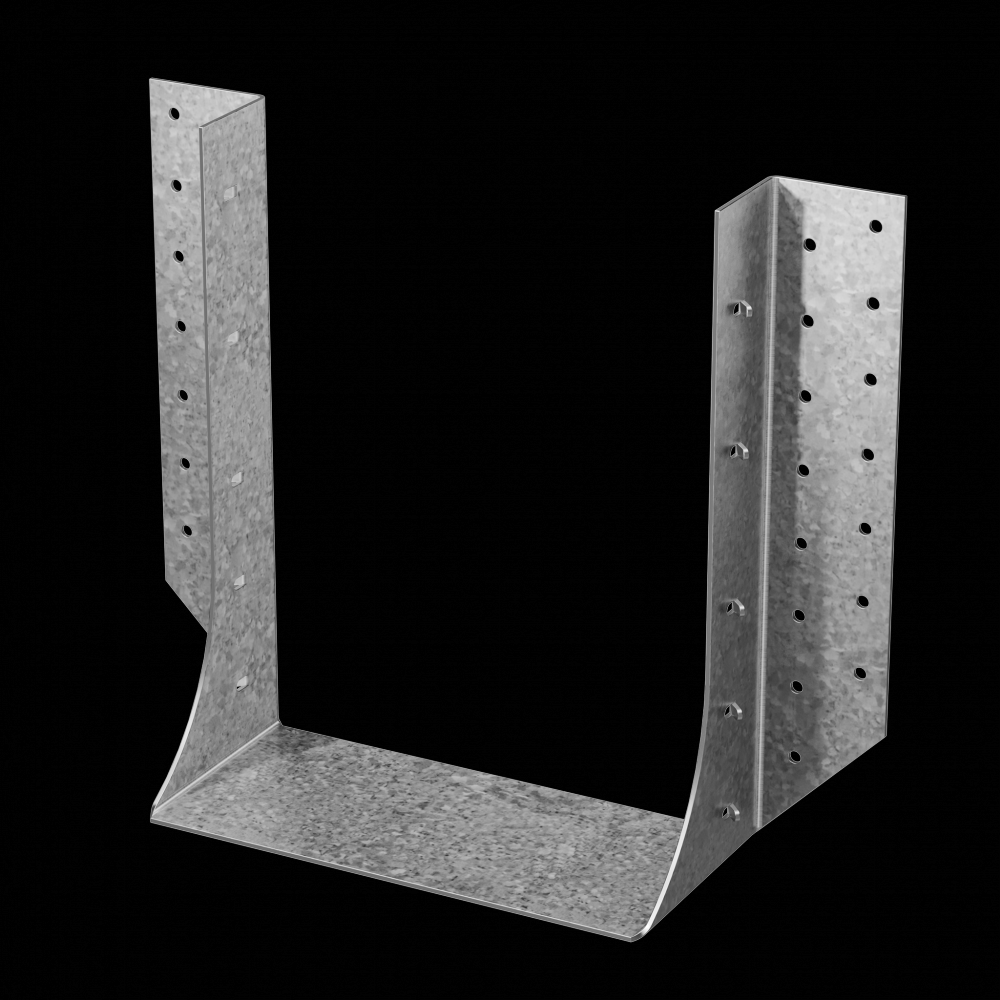 HHUS Galvanized Face-Mount Joist Hanger for 7 in. x 9-1/2 in. Engineered Wood