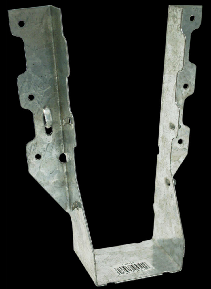 LUS Galvanized Face-Mount Joist Hanger for 3x10