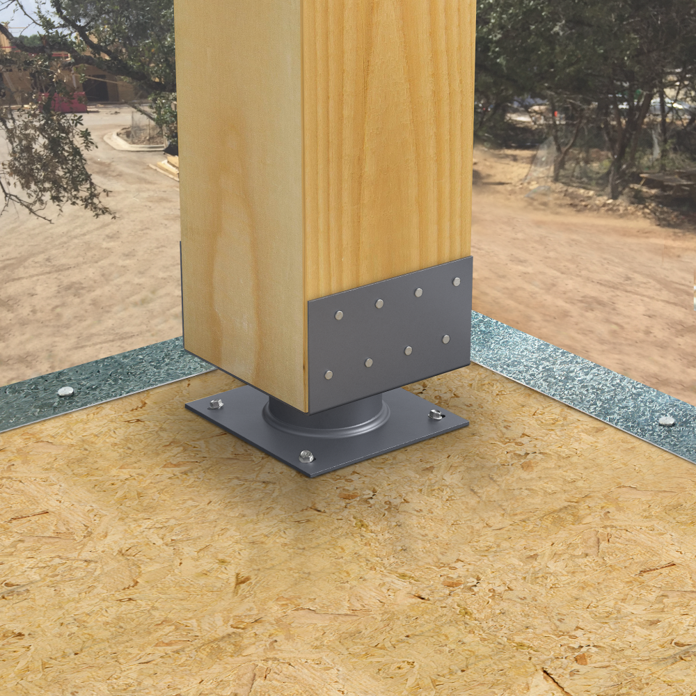 ECB™ 2-in. Standoff Elevated Column Base for 8x8