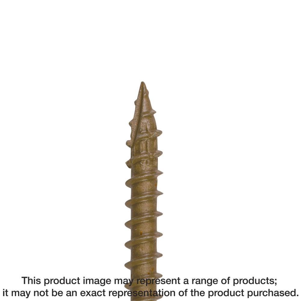 Strong-Drive® SDWS™ FRAMING Screw - 0.160 in. x 3 in. T25, Quik Guard®, Tan (250-Qty)