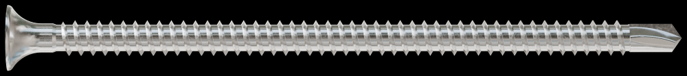 Self-Drilling Bugle-Head Screw - #10 x 3-1/2 in. #2 Square Drive, Type 410 (1000-Qty)