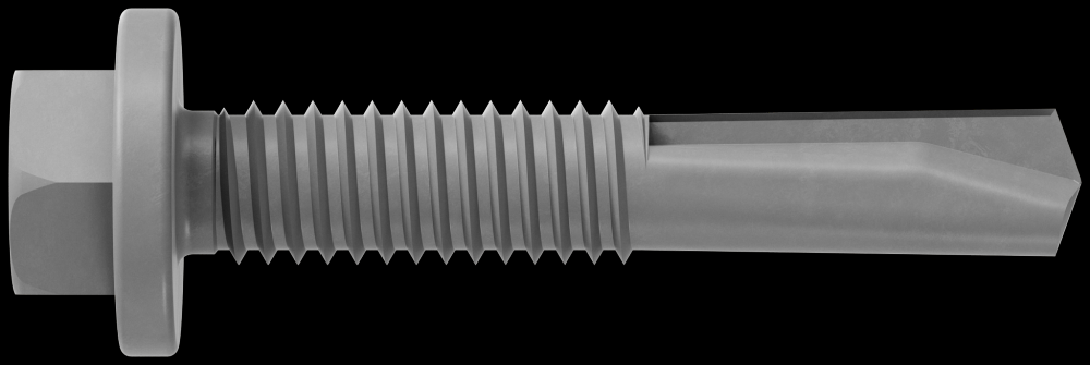 Strong-Drive® XM MEDIUM-HEAD METAL Screw (Collated) - #12 x 1-1/4 in. 5/16 Hex (1500-Qty)