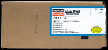 Simpson Strong-Tie SSDWP212S305 - Deck-Drive™ DWP WOOD SS Screw (Collated) - #10 x 2-1/2 in. T25 6-Lobe Type 305 (1500-Qty)