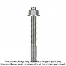Simpson Strong-Tie STB2-626006SS - Strong-Bolt® 2 - 5/8 in. x 6 in. Type 316 Stainless-Steel Wedge Anchor (20-Qty)
