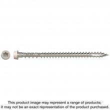 Simpson Strong-Tie DCU234P316GR05 - Deck-Drive™ DCU COMPOSITE Screw — #10 x 2-3/4 in. T20, Type 316, Gray 05 (350-Qty)