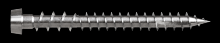 Simpson Strong-Tie DCU2C316 - Deck-Drive™ DCU COMPOSITE Screw - #10 x 2 in. T20, Type 316 (70-Qty)