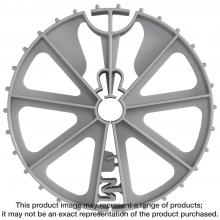 Simpson Strong-Tie 8QLPW - Quick-Lock® Pier Wheel — 8-7/8-in. O.D., 4-in. Cover, #3–#7 Rebar Size (30-Qty)