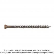 Simpson Strong-Tie S08250WPB - Deck-Drive™ DWP WOOD SS Screw - #8 x 2-1/2 in. T-20, Trim Head, Type 305 (1750-Qty)