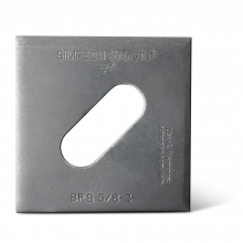 Simpson Strong-Tie BPS 5/8-3 - BPS 3 in. x 3 in. Slotted Bearing Plate with 5/8 in. Bolt Dia.