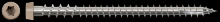 Simpson Strong-Tie DCU234S316GR01 - Deck-Drive™ DCU COMPOSITE Screw (Collated) - #10 x 2-3/4 in. Type 316, Gray 01 (1000-Qty)