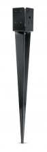 Simpson Strong-Tie FPBS44 - E-Z Spike™ Black Powder-Coated Post-Base Spike for 4x4