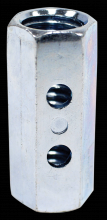 Simpson Strong-Tie CNW1/2 - CNW 1/2 in. Coupler Nut with Witness Hole®