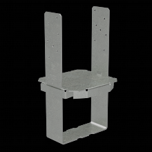 Simpson Strong-Tie CBSQ88-SDS2 - CBSQ Galvanized Standoff Column Base for 8x8 with SDS Screws