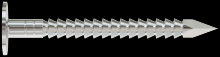 Simpson Strong-Tie T410ARNB - Roofing Nail, Annular Ring Shank - 1-1/2 in. x .131 in. Type 316 Stainless Steel (25 lb.)