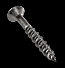 Simpson Strong-Tie T10J150FXC - Marine Screw, Flat Head - #10 x 1-1/2 in. #2 Phillips Drive, Type 316 (100-Qty)