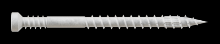 Simpson Strong-Tie FT07200R450W - Finish Trim Screw - #7 x 2 in. T10, Trim-Head, Quik Guard®, White (450-Qty)