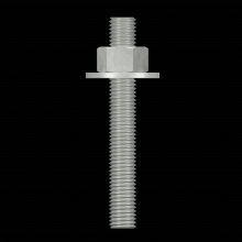 Simpson Strong-Tie RFB#5X5HDGP2 - RFB 5/8 in. x 5 in. Hot-Dip Galvanized Retrofit Bolt (2-Qty)