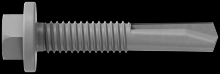 Simpson Strong-Tie XMQ114S1224 - Strong-Drive® XM MEDIUM-HEAD METAL Screw (Collated) - #12 x 1-1/4 in. 5/16 Hex (1500-Qty)