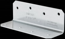 Simpson Strong-Tie ML26SS - ML 2 in. x 6 in. 12-Gauge Stainless-Steel Medium L Angle