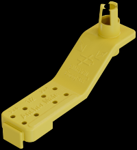 Simpson Strong-Tie AM 1/2 - AnchorMate® 1/2-in. Dia. Anchor Bolt Holder — Yellow (100-Qty)