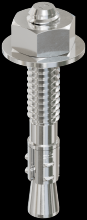Simpson Strong-Tie STB2-251344SS - Strong-Bolt® 2 - 1/4 in. x 1-3/4 in. Type 304 Stainless-Steel Wedge Anchor (100-Qty)