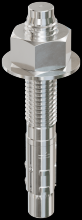 Simpson Strong-Tie STB2-624124SS - Strong-Bolt® 2 - 5/8 in. x 4-1/2 in. Type 304 Stainless-Steel Wedge Anchor (20-Qty)