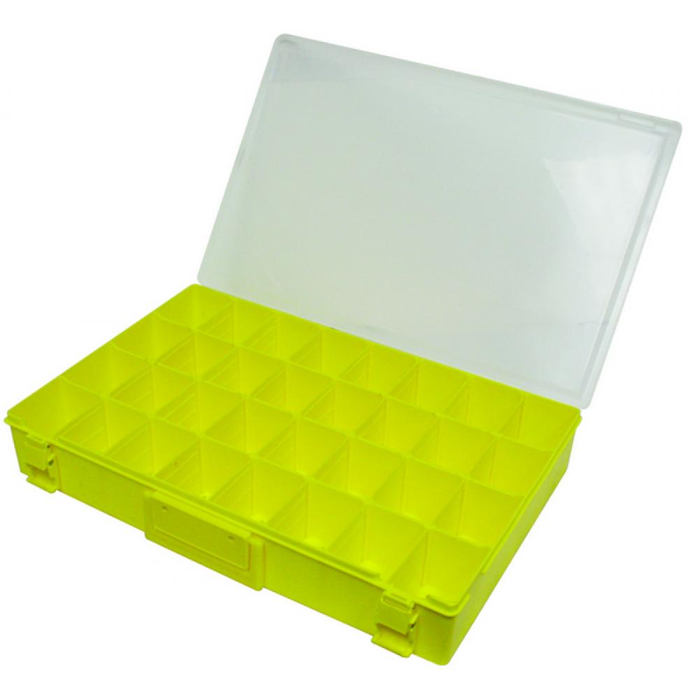 CASE PLAS, YELLOW UP TO 32 COMPARTMENTS
