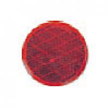 Techspan 716044 - REFL RED ROUND 3-3/16Inch ADHESIVE-BACK