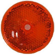 Techspan 716037 - REFL AMB ROUND 2-3/16Inch CENTRE HOLE PLASTIC-BACK
