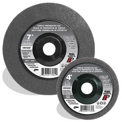 4-1/2 x 5/8-11 SC Grey Surface Preparation Wheel, Super Fine Grit