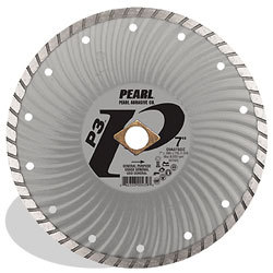 4.5 x .080 x 7/8, 5/8 Pearl P3™ Gen. Purpose Waved Core Turbo Blade, 10mm Rim
