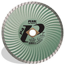 4 x .080 x 7/8, 5/8 Pearl P4™ Gen. Purpose Waved Core Turbo Blade, 8mm Rim