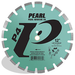 14 x .125 x 1, 20mm Pearl P4™ Asphalt & Green Concrete Segmented Blade, 12mm Rim