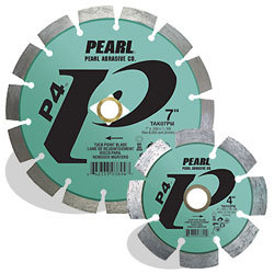 4-1/2 x .250 x 7/8, 5/8 Pearl P4™ Tuck Point Blade, 12mm Rim