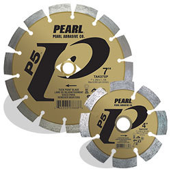 4-1/2 x .250 x 7/8, 5/8 Pearl P5™ Tuck Point Blade, 12mm Rim