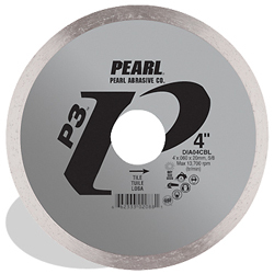 4&#34; x .060 x 5/8, 20mm Pearl P3™ Tile Blade, 10mm Rim