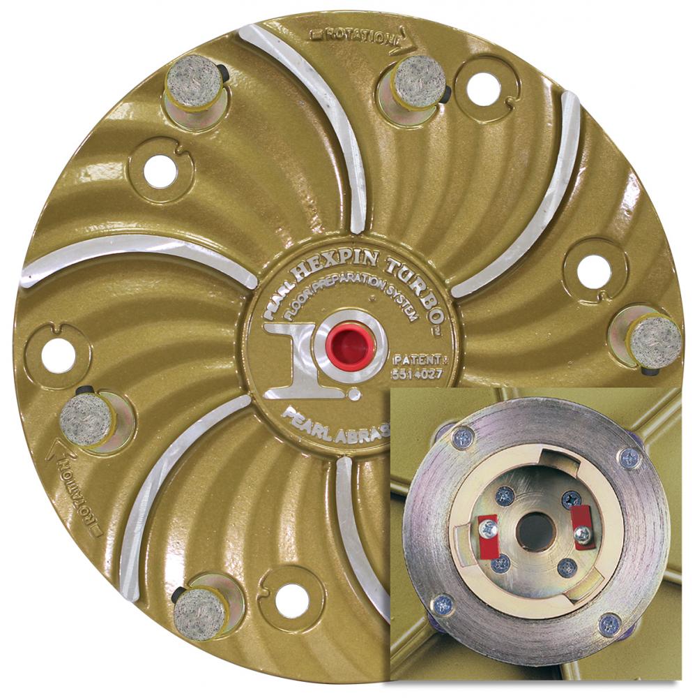 15&#34; PLATE WITH  CLUTCH AND 6 EZ PAD PINS