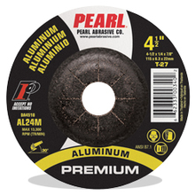 Pearl Abrasive Co. DA4510 - 4-1/2 x 1/4 x 7/8 D. A. Series Aluminum Depressed Center Wheels, AL24M