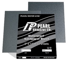 Pearl Abrasive Co. LCCS800T - 9X11 C800 SILVER WATERPROOF (BX 1/50 SHEETS PER