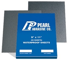 Pearl Abrasive Co. LCCS2000 - 9X11 PEARL WATERPROOF PAPER (BX 1/50 SHEETS PER BX)